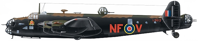 Handly Page Halifax Mk.II/1a L9613 (NF-V)