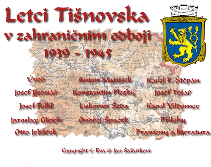 Letci Tisnovska v zahranicnim odboji 1939-1945
